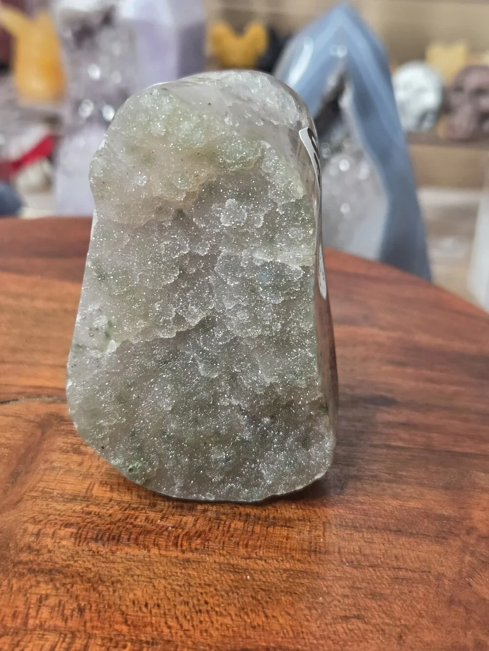 Green Amethyst Freeform 2.5x2.5 (Attracts Abundance)